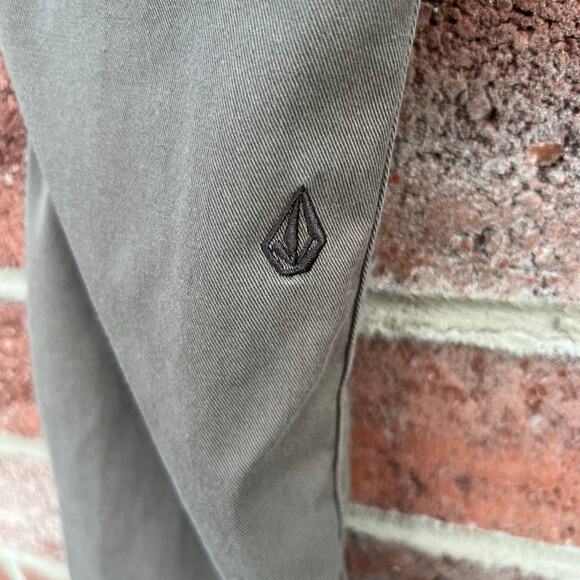 Volcom Women’s Brown Pants Size 29 - Picture 5 of 6